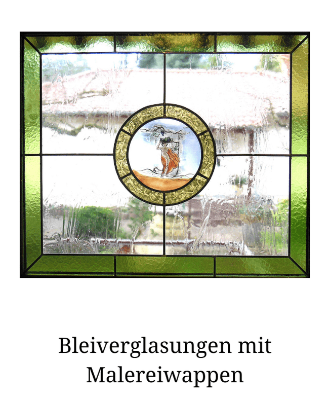 Bleiverglasungen melereiwappen